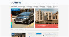 Desktop Screenshot of dimas.com.br