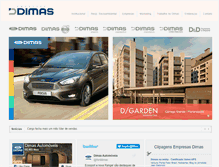 Tablet Screenshot of dimas.com.br