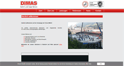 Desktop Screenshot of dimas.co.at